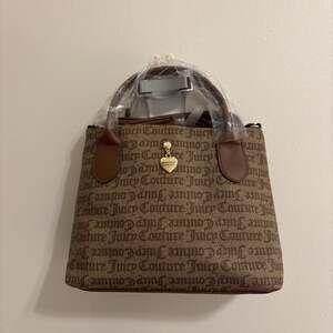 Juicy Couture Gothic Billboard Satchel Handbag